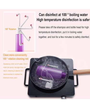 Brigtviee Portable Peri Bottle - 500ml Bidet for Puerperium Care & Pain Relief | 60 Angle Nozzle & Straight Nozzle - Ultimate Intimate Shower Solution - Buy Online on GoSupps.com