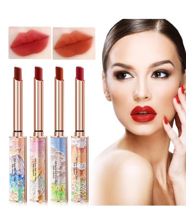 Long Lasting Moisturizing Lipstick - Light Fog Red in One Size | Non-Dry & Durable with Smooth, Classic Finish - Non-Stick Cup Formula | Affordable Lip Cosmetics - Buy Online on GoSupps.com