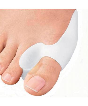 Toe Separator & Spreader | Careforyou - Pain Relief for Inflamed Feet | Align Toes & Protect Against Bale Infections - 1 Pair White - Buy Online on GoSupps.com