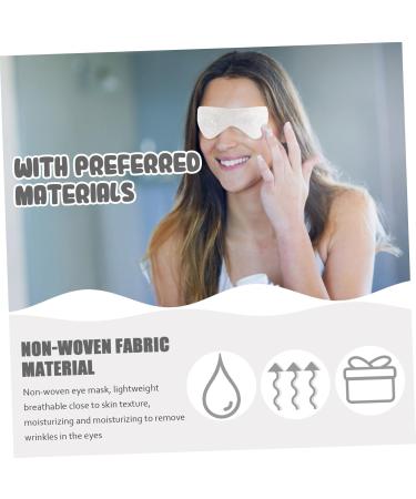 Mikinona Cotton Eye Paper 15 Sheets Eye Eye Patches Eye Accessory Eye Pads Disposable Eye Care Accessory Eye Supply Facial Accessories Paper Film Blindfold Sheet Non-woven Fabric White - Buy Online on GoSupps.com