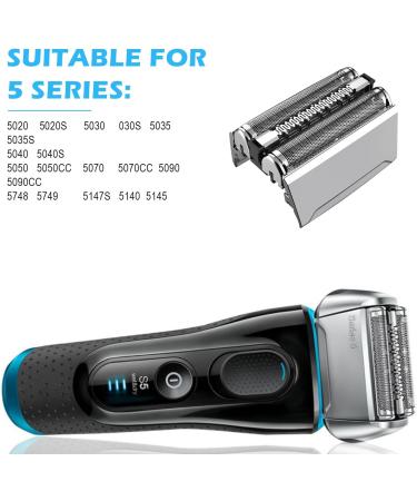 Buy Series 5 Replacement Shaving Head for S5 Razors | Men's Electric Razor Head Compatible with 5020s & Brushes - Buy Online on GoSupps.com