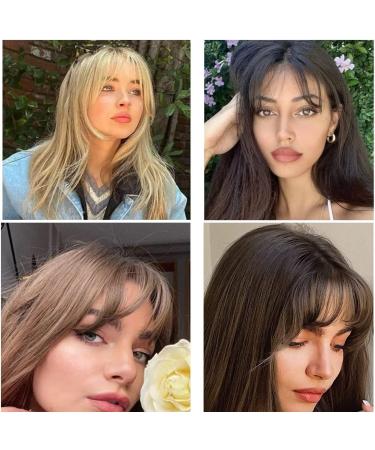 KALOR Pony Extension Real Hair Black Hairpiece Hair Extensions 100% Human Hair Natural Hairpiece Clip in Pony Real Hair Air Light Bangs for Women Clip in Hair Extension (Black) - Buy Online on GoSupps.com