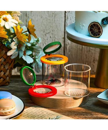 minkissy 4 Pcs Insect Observation Cup Magnifying Glasses for Kids Magnifying Glass for Kids Insects for Kids Insect Viewer Magnifying Container for Learning Outdoor Suite Child Pmma 7.6X7X7CMx2pcs As Shownx2pcs - Buy Online on GoSupps.com