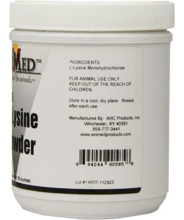AniMed L-Lysine for Horses 16-Ounce - Buy Online on GoSupps.com