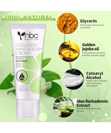 NBC Beautilab Hand Cream Lotion for Dry Skin Relieves and Repairs Extremely Dry Hands - Buy Online on GoSupps.com