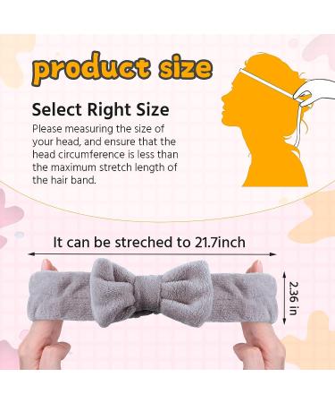 YGQQOY Spa Makeup Headband for Women - Bow Headband for Washing Face - Buy Online on GoSupps.com