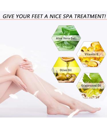 ZISHAN Silicone Moisturising Socks for Women Dry Skin Small Repairs Cracks & Moisturizes Feet - Buy Online on GoSupps.com