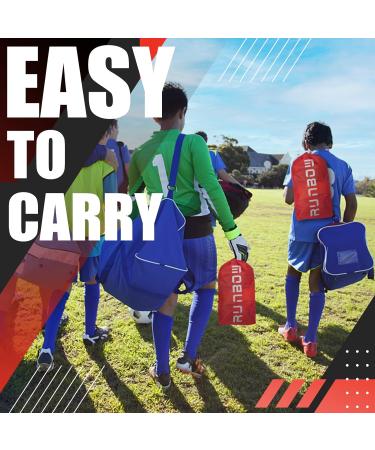 RUNBOW 9x5 ft Portable Soccer Goal for Backyard Practice - Adult & Junior Size Soccer Net with Carry Bag - Red - 1 Pack - Buy Online on GoSupps.com
