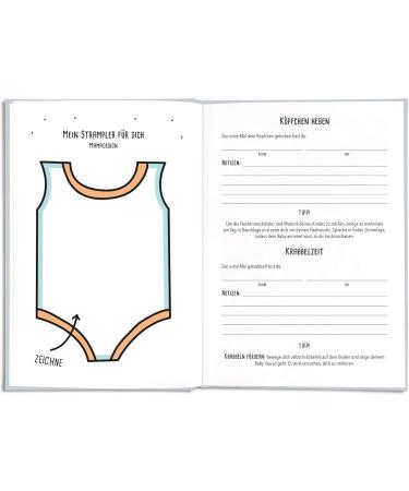 Cupcakes & Kisses Baby Book - Unique Baby Diary & Photo Album for Girls & Boys | Perfect Gift for Newborn Memories - Buy Online on GoSupps.com