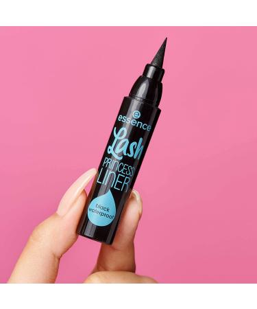 Essence Lash Princess Eyeliner Pen - Vegan & Cruelty Free | Black Waterproof - Buy Online on GoSupps.com