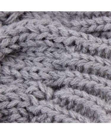 Famkit Pet Dog Roll Collar Sweater - Stylish & Warm Knitwear for Small Dogs (Size L: 8.8-11lb) - Premium Gray Dog Clothing - Buy Online on GoSupps.com
