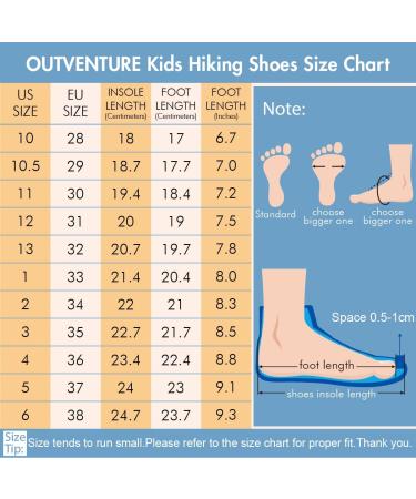 OUTVENTURE Kids Outdoor Hiking Shoes | Lightweight Trekking Trails Shoe - Buy Online on GoSupps.com