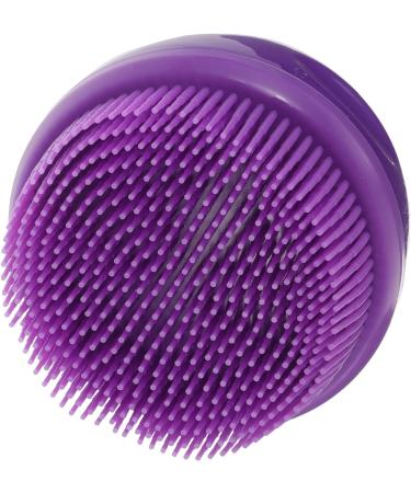 COHEALI Men's Silicone Bath Brush Set - Portable Body Scrubber & Massager for Exfoliation - Purple 9x8cm - 3pcs - Buy Online on GoSupps.com