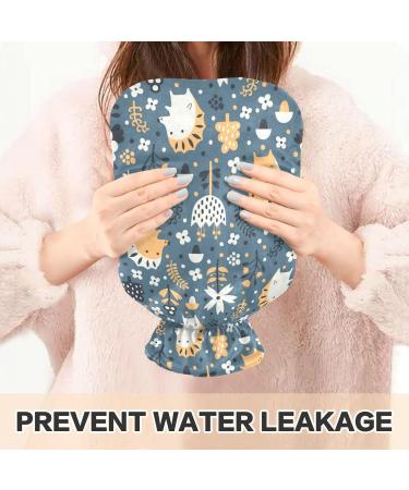 Buy NAANLE Cartoon IGEL Hot Water Bottle - 1L Transparent for Warm & Cold Therapy | Bed & Foot Pain Relief - Buy Online on GoSupps.com