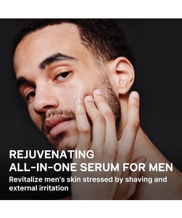 HOMME All-in-One Serum for Men | Hyaluronic Acid & Korean Skincare | Hydrating Nurturing Soothes Damaged Skin | 1.69 fl oz - Buy Online on GoSupps.com