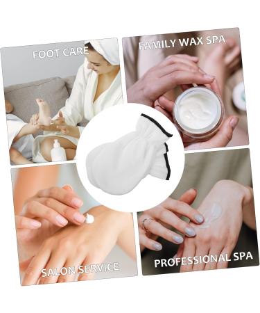 Beavorty 1 Pair Wax Essential Oil Gloves Thickened Gloves Heat Preservation Mitten Treatment Thermal Mitts Hand Spa Gloves Hand Care Treatment White hot Wax Polyester Beam Port Work - Buy Online on GoSupps.com