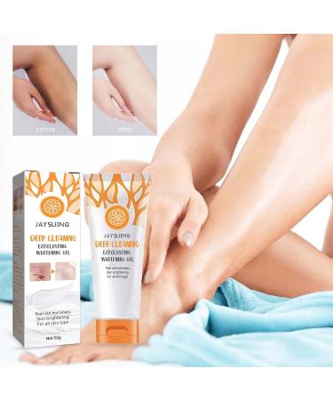 Gel exfoliant exfoliant pour le visage pour femme gel claircissant et claircissant gommage l'orange pour le visage des femmes r duit les taches de peau nettoyage en profondeur et lissage pour 3 pi ces. - Buy Online on GoSupps.com