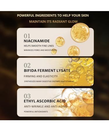 Buy KISSIO 2 in 1 Facial Oil - Hydrating Serum with Sodium DNA Niacinamide & Collagen for Smooth Skin | Reduces Fine Lines & Wrinkles - Non-Greasy Face Oil for All - Buy Online on GoSupps.com