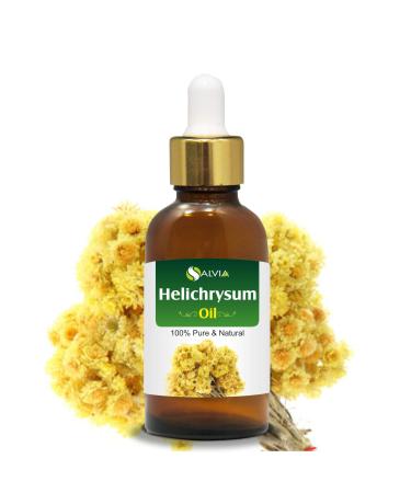 Helichrysum Essential Oil (Helichrysum Italicum) 100% Pure & Natural - Undiluted Uncut Oil 50 ML with Dropper (15 ML with Dropper) Helichrysum 50 ml (Pack of 1)