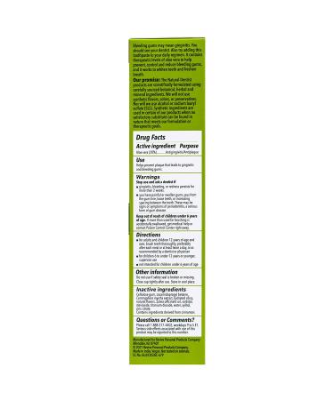 Natural Dentist Healthy Gums SLS-Free Toothpaste with Aloe Vera & Peppermint - 5oz - Buy Online on GoSupps.com