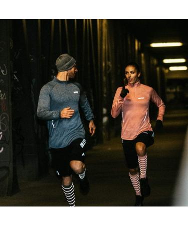 Buy CEP Reflective Compression Calf Sleeves for Men | Black Running Socks | Size IV - International Shipping Available - Buy Online on GoSupps.com