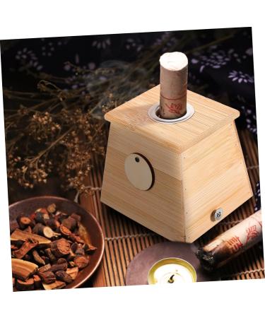 Beavorty 4-Piece Moxibustion Box Set - Wooden Moxa Furnace Holder & Metal Burner for Effective Body Moxibustion - Worldwide Shipping - Buy Online on GoSupps.com