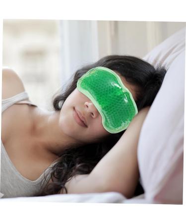 Angoily 2-Pack Gel Eye Masks - Blackout Ice Cream Masks for Migraine Relief & Tired Eyes - Soft Cold Compress Eye Care - Buy Online on GoSupps.com