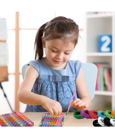 Aodaer 288 Pieces Loom Potholder Loops | Elastic Weaving Craft Refill Kit | Multiple Colors for DIY Crafts | Compatible with 7 Inch Loom - Buy Online on GoSupps.com