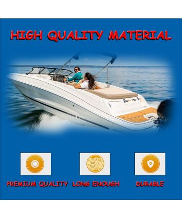 Boat Kill Switch Lanyard with Big Wrist Strap | 54 Inch Marine Safety Cord - Red | Replace 15920T54 15920A54 | Mercruiser Outboard Engine Emergency Stop - Buy Online on GoSupps.com