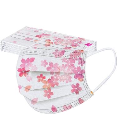 Winfer 3-Layer Disposable Mouth Protection - Colored Printed Bandana Scarf for Adults - Breathable Face Masks for Men & Women - 50/100 Pieces - Buy Online on GoSupps.com