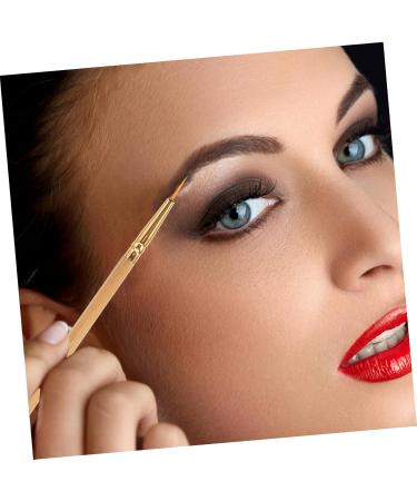 Healeved 2 Pcs Brush Tool. Eyeliner Brush Straight Bent Angled Brush - Buy Online on GoSupps.com