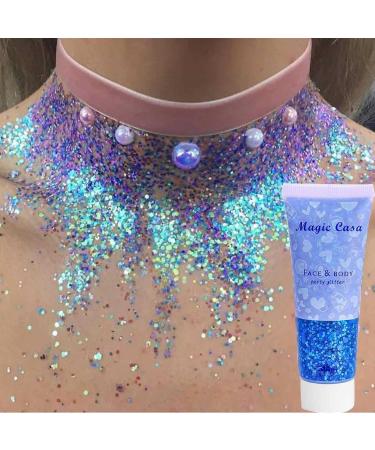 Jildouf Face glitter - Shimmering liquid eyeshadow with body gel glitter gel for body and nails hair glitter body gel for women Jildouf - Buy Online on GoSupps.com