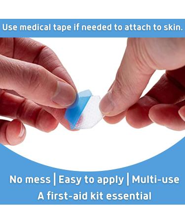 Medagel Hexagels Plus Aloe Vera - 200ct Hydrogel Pads for Blister Prevention and Skin Relief - Buy Online on GoSupps.com