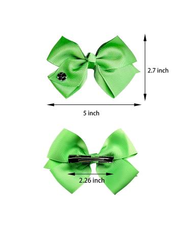 YQLOGY 7 Days of the Week Hair Bows Bundle - 12 Count Multicolor Hair Clips for Girls - Buy Online on GoSupps.com
