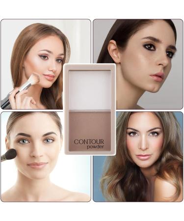 Pressed Powder Bronzer | Delicate Face Bronzer Makeup Contour Palette Lightweight Contouring & Highlighting Makeup Pressed Powder Shimmer Bronzer for Women and Girls Contour Powder Group a - Buy Online on GoSupps.com
