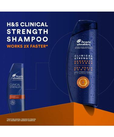 Head & Shoulders Clinical Strength Dandruff Shampoo 14.2 oz - Pack of 3 - Buy Online on GoSupps.com