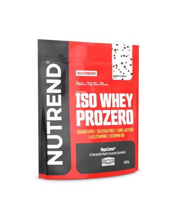 NUTREND Nutrend - Iso Whey Prozero (Cookies & Cream - 500 grams) - Whey Protein - Protein Powder