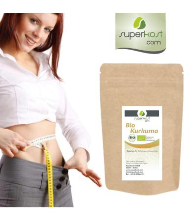  Superkost Superkost Organic turmeric powder ground quality 1A by the specialist since 2010 DE- KO-001 Turmeric root (500g) - Buy Online on GoSupps.com