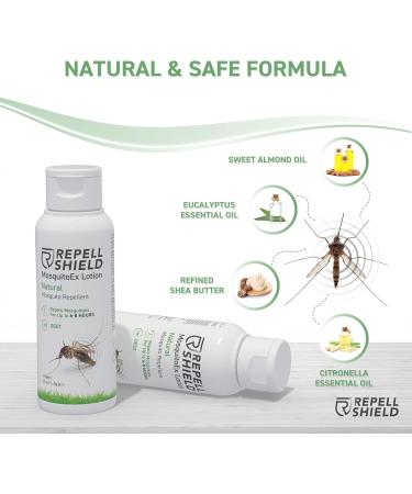 RepellShield Mosquito Repellent Cream - Natural Citronella Oil Formula | 100ml - Buy Online on GoSupps.com