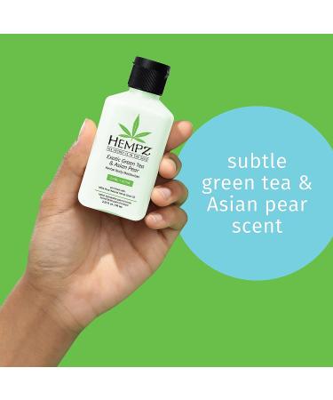 Hempz Exotic Herbal Body Moisturizer with Hemp Seed Oil, Green Tea, Asian Pear - 2.25oz Vegan Lotion for Dry Skin with Acai & Goji Berry - Buy Online on GoSupps.com