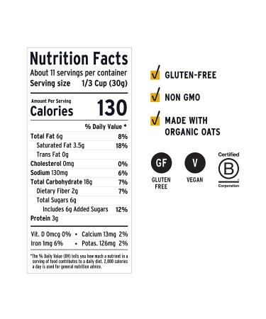 Pumpkin Cinnamon Ancient Grain Granola - Gluten-Free & Non-GMO - 12oz Bags (Pack of 3) - Buy Online on GoSupps.com