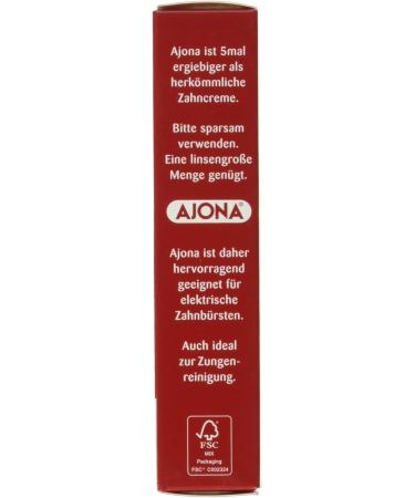 Ajona Toothpaste Concentrate 25ml - Premium Dental Care for Whiter Teeth | Fast International Shipping - Buy Online on GoSupps.com