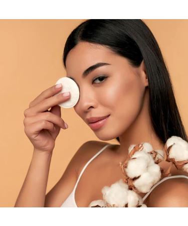 120 Great Value Cotton Rounds for Applying Creams and Lotions on Skin and Face Great for Removing Makeup Hypoallergenic Pads 100% Pure Vegan Cotton (120 Count White Round Pads) 120 Count White Round Pads - Buy Online on GoSupps.com