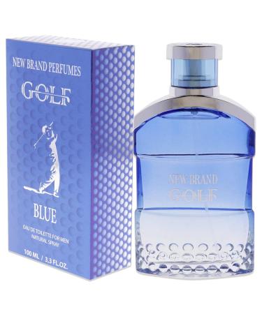 New Brand Perfumes New Brand Golf Blue Men EDT Spray 3.3 oz 3.3 Ounce (Pack of 1) - Buy Online on GoSupps.com
