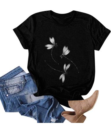 Shop Women's Summer V/O Cutout T-Shirts | Stylish Basic Short Sleeve Tees in Blue & Black - Plus Sizes Available - Buy Online on GoSupps.com