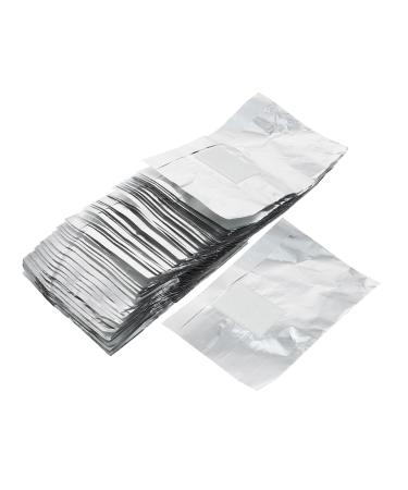 FOMIYES FOMIYES 400pcs Nail Polish Remover Sheet Nail Polish Remover Gel Polish Remover Professional Disposable Aluminum Foil Nail Set