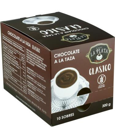 Spanish Hot Chocolate 10 sachets| Gluten Free Soya Free and Dairy-free Chocolate Drink | Vegan Hot Chocolate Powder | Chocolate a la taza | 300g