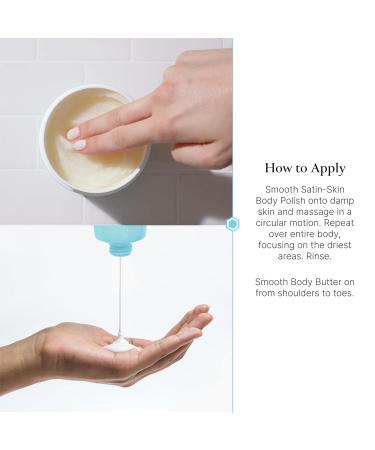 Bliss Seriously Smooth Lemon & Sage Duo: Body Butter Body Scrub | Exfoliate & Hydrate Skincare Set for Soft Radiant Skin - Buy Online on GoSupps.com