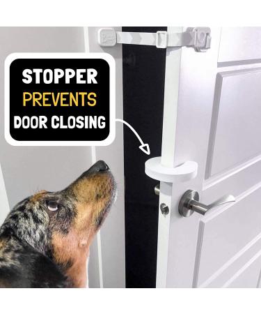 Door Buddy Door Latch Plus Stopper - Cat-Friendly Solution for Litter Box Privacy and Door Safety - Buy Online on GoSupps.com