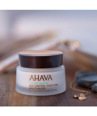 Ahava Time To Smooth Age Control Even Tone Spf 20 Moisturiser 50ml - Buy Online on GoSupps.com
